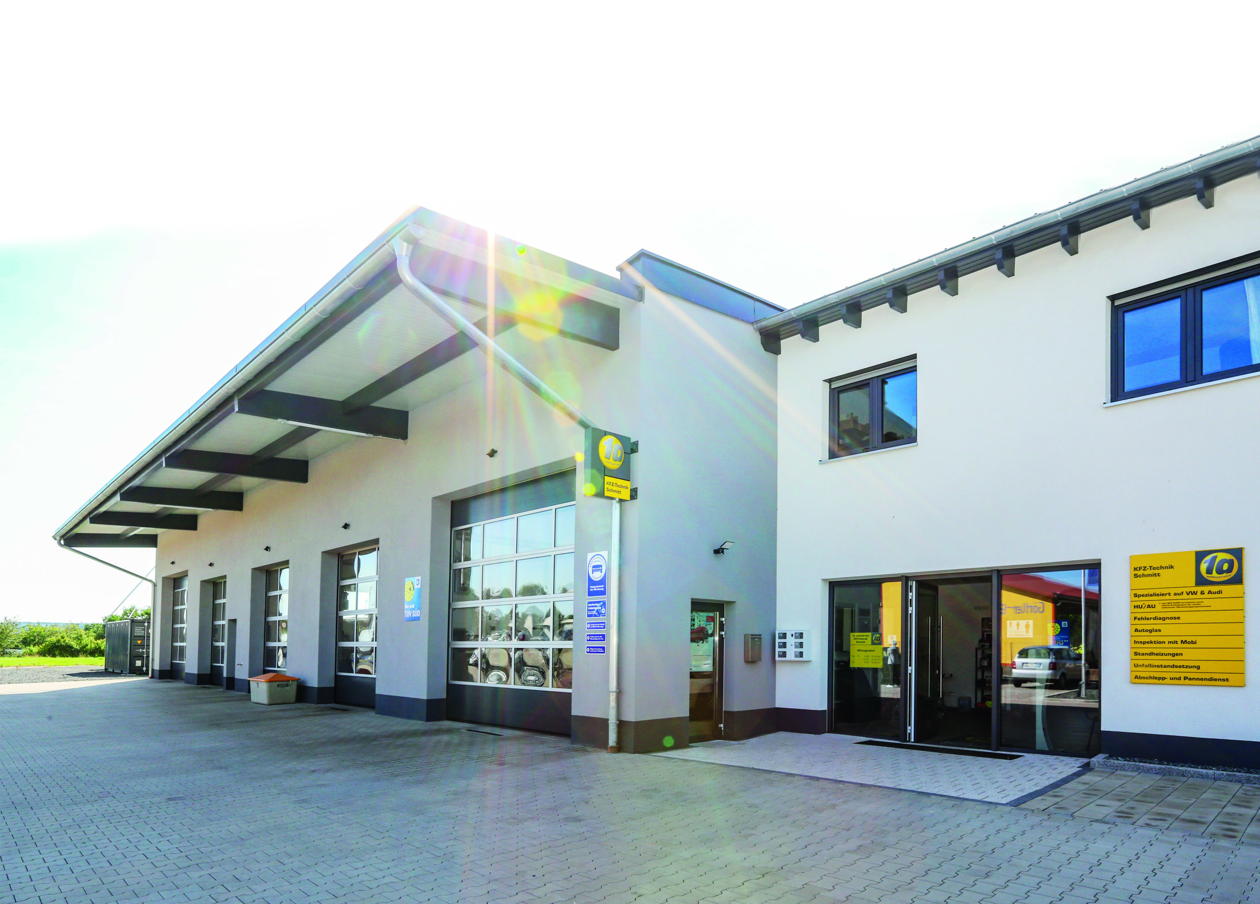 KFZ-Technik Schmitt – moderne Werkstatt in Oberhaid mit TÜV im Haus
