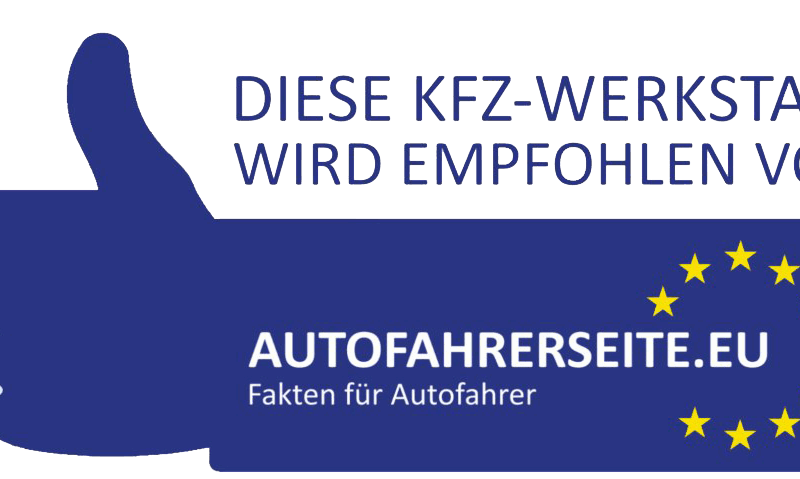 Empfehlungslogo AUTOFAHRERSEITE.EU