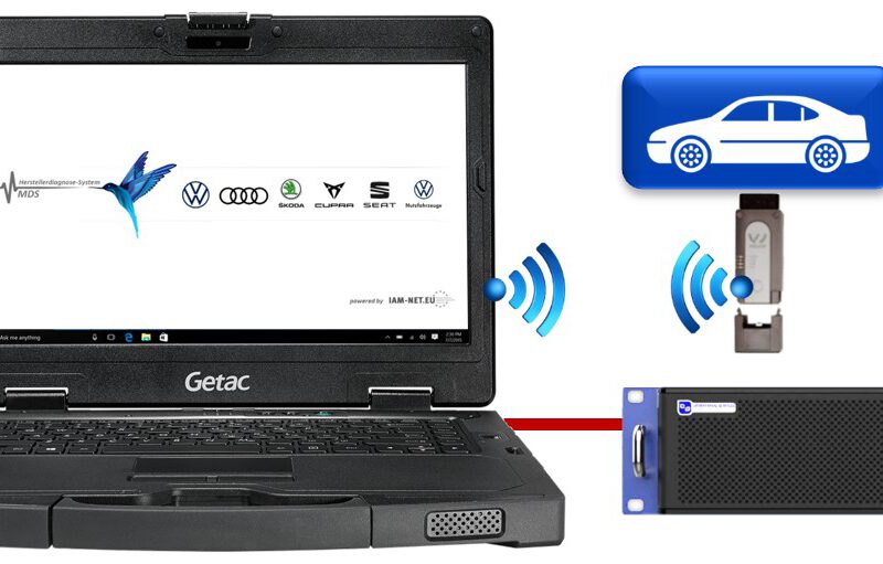 Volkswagen Herstellerdiagnose (MDS) – herstellerkonforme OEM-Diagnose bei Kfz-Technik Schmitt in Oberhaid – IAM-NET.EU Banner.