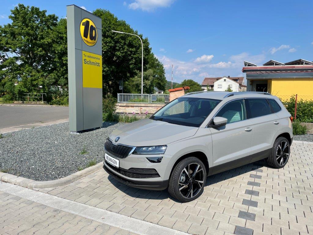 Škoda Neuwagen bei KFZ-Technik Schmitt in Oberhaid bei Bamberg